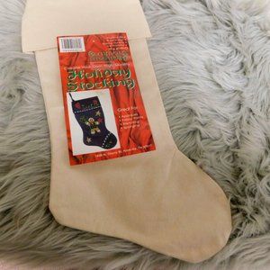 Innovo Natural Cotton Holiday Stocking Create Your Own 18''